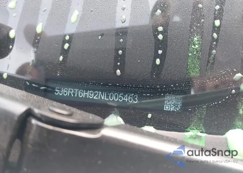 2022 Honda Cr-V Hybrid Touring from USA, damaged, VIN 5J6RT6H92NL005463